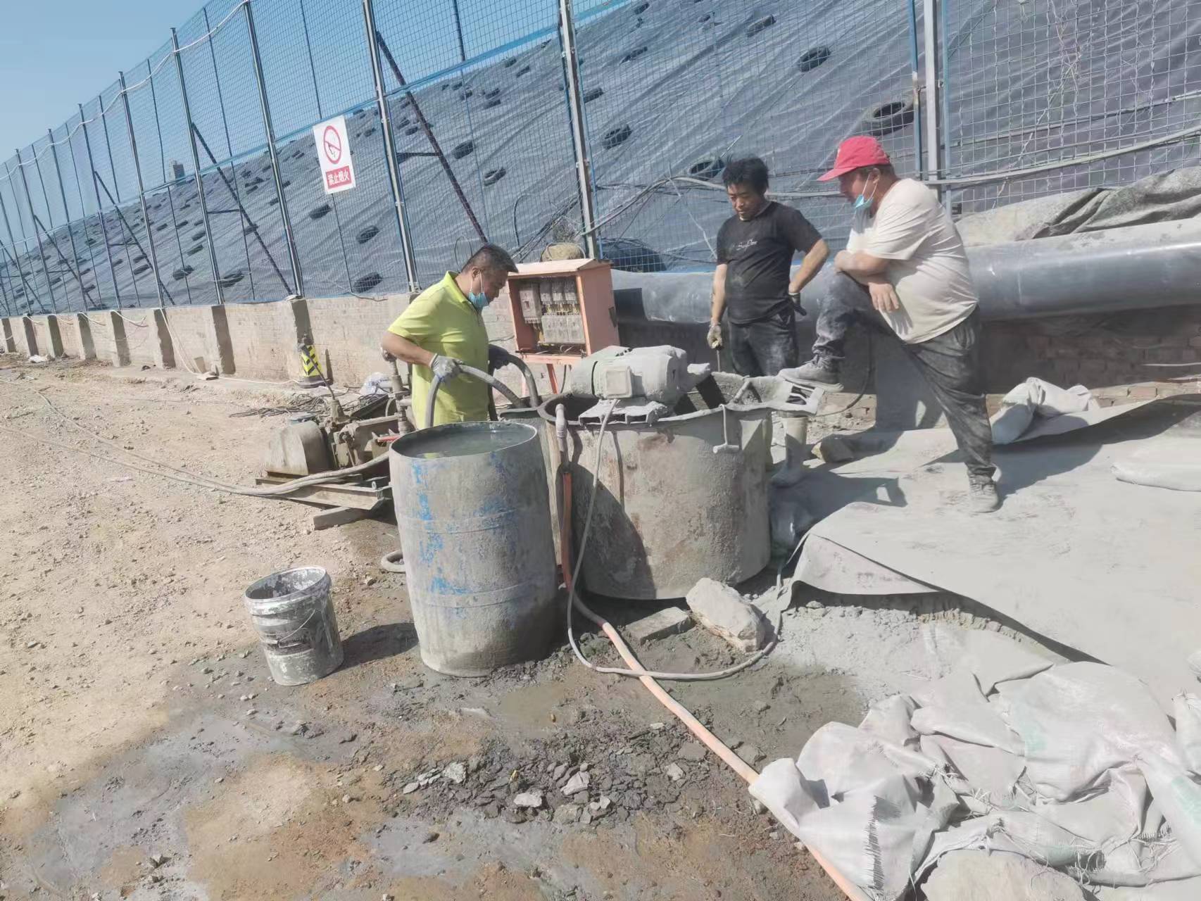 金城江袖阀管注浆